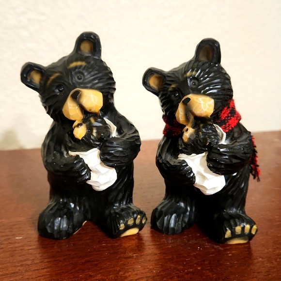 Resin Bear Set - Picture 1 of 4